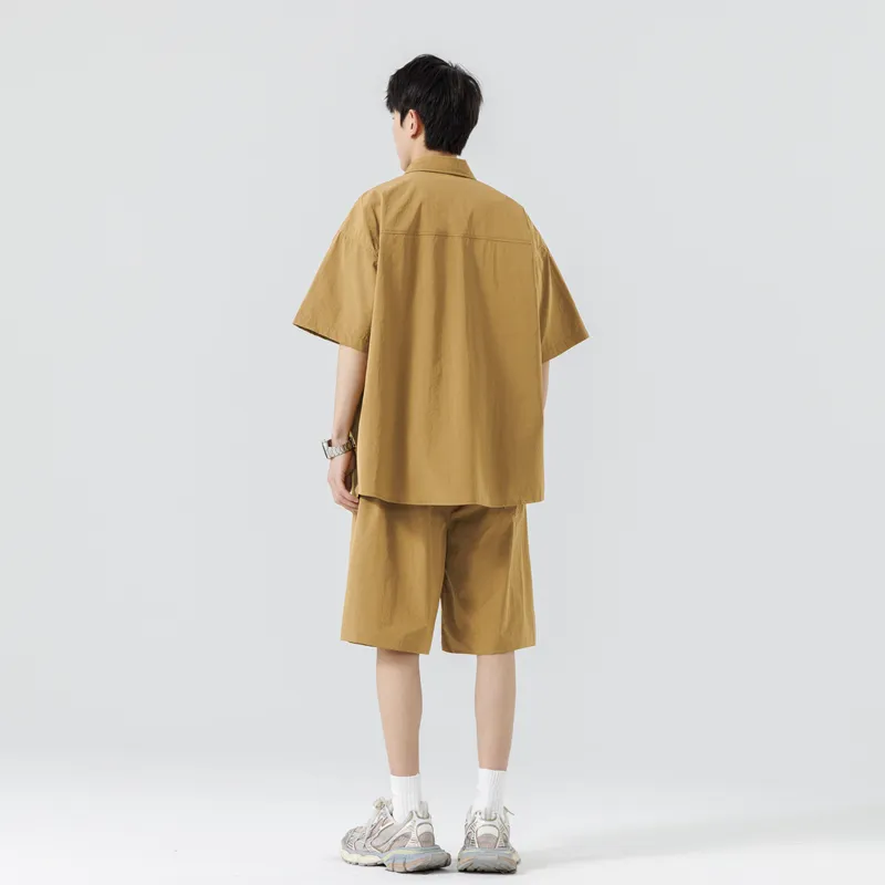 Anyveiw Shirt Matching Set Unisex-19