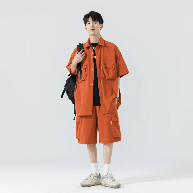 Anyveiw Shirt Matching Set Unisex-24