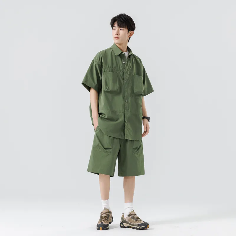 Anyveiw Shirt Matching Set Unisex-7
