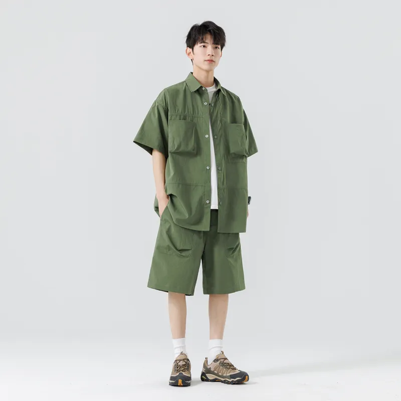 Anyveiw Shirt Matching Set Unisex-6