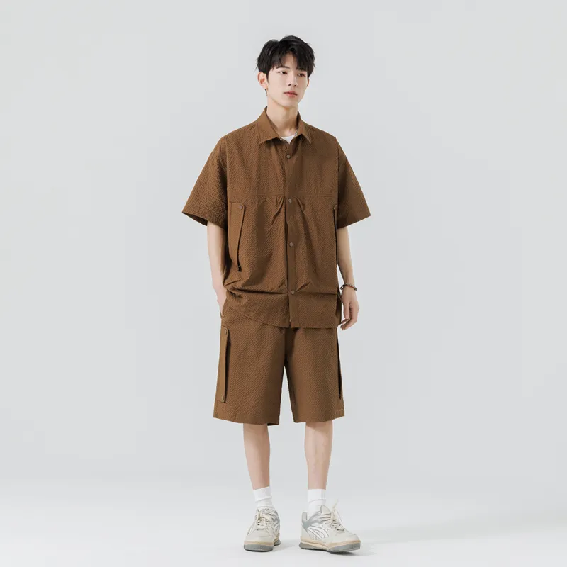 Anyveiw Shirt Matching Set Unisex-19