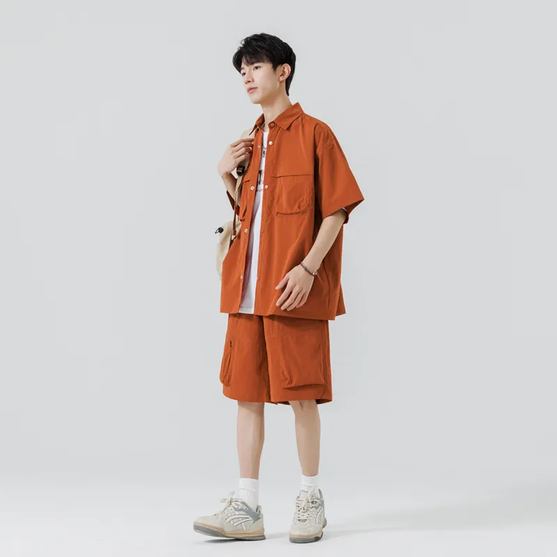 Anyveiw Shirt Matching Set Unisex-21