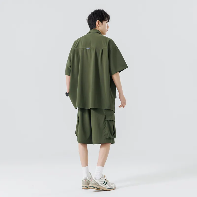Anyveiw Shirt Matching Set Unisex-13