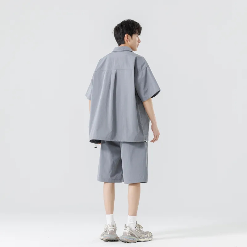 Anyveiw Shirt Matching Set Unisex-25