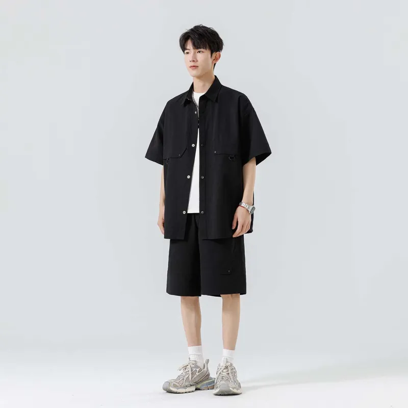 Anyveiw Shirt Matching Set Unisex-4