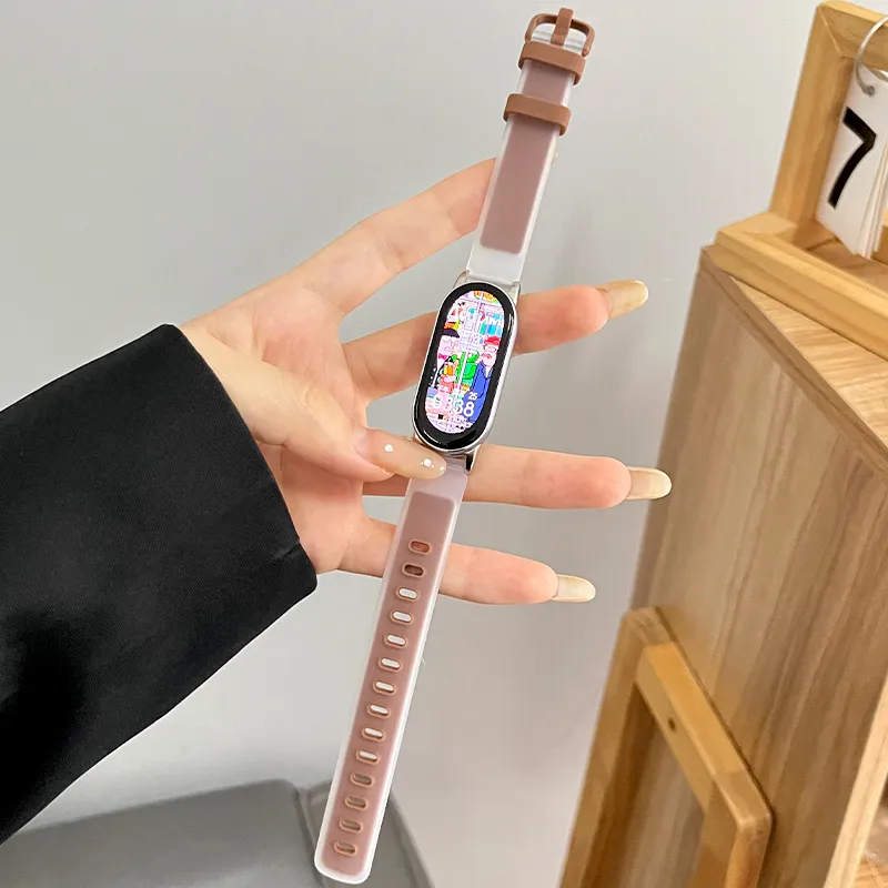 Yu Qing Watch Band Xiaomi Compatibility Silicone Material-3