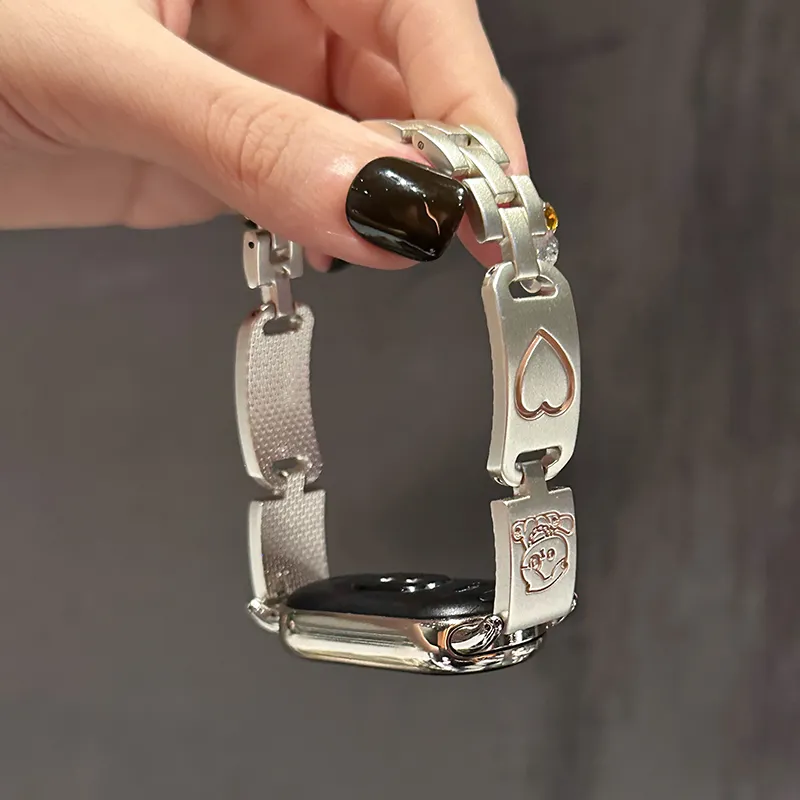 Yu Qing Xiaomi Compatibility Watch Band 12.5 21cm Metal-1