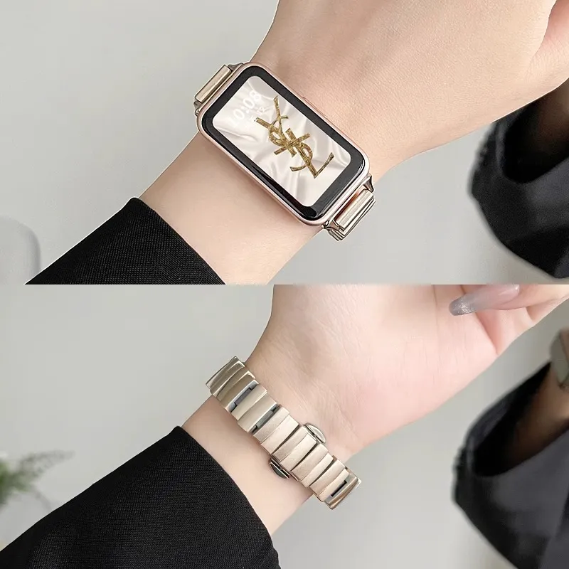 Yu Qing Huawei Compatibility Watch Band 155mm Stainless Steel Material-2