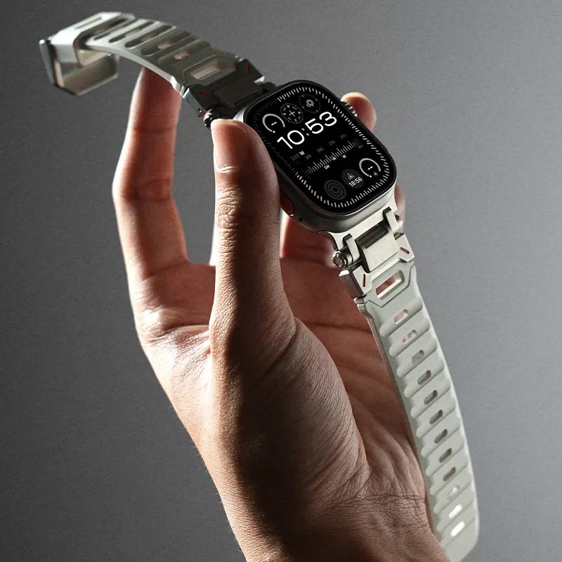 Yu Qing Apple Compatibility Watch Band Fluoroelastomer Material-3