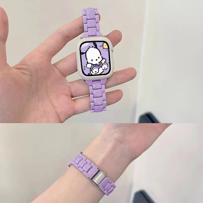 Yu Qing Compatible Apple Watch Series 9 Strap IWatch Apple S87SE Smart Watch Wristband Accessories 165mm Unisex-16