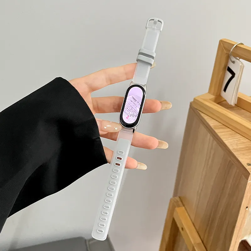 Yu Qing Watch Band Xiaomi Compatibility Silicone Material-5