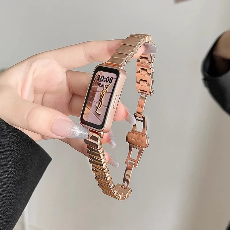 Yu Qing Huawei Compatibility Watch Band 155mm Stainless Steel Material-9