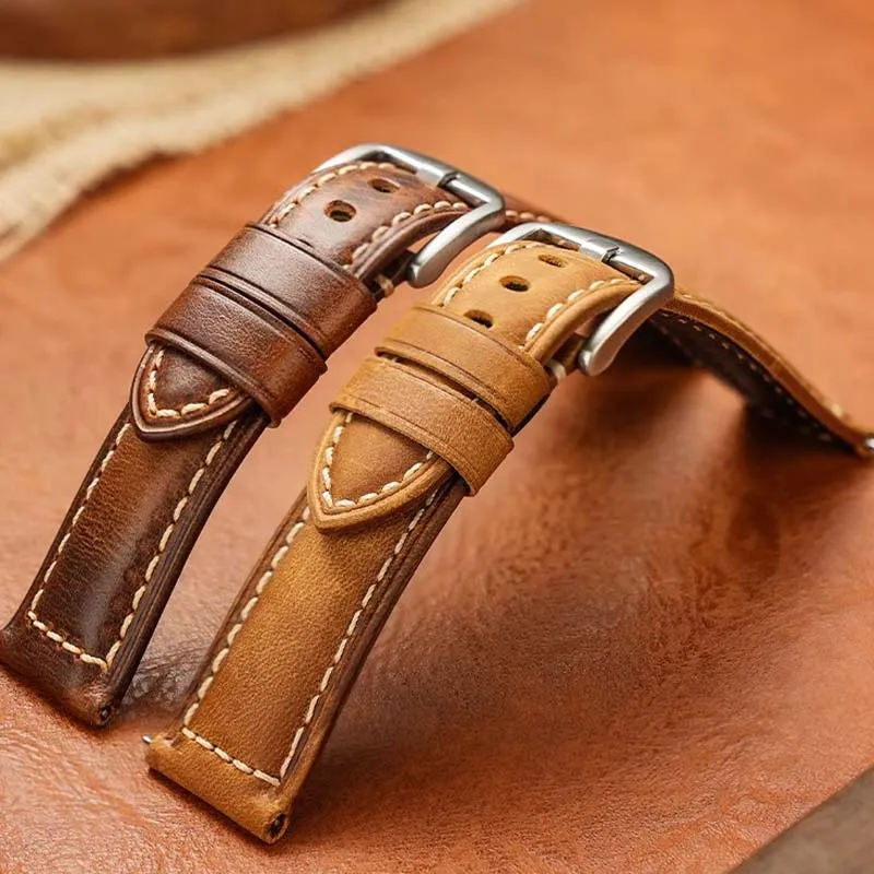 Yu Qing Huawei Compatibility Watch Band Cowhide Leather Material-2