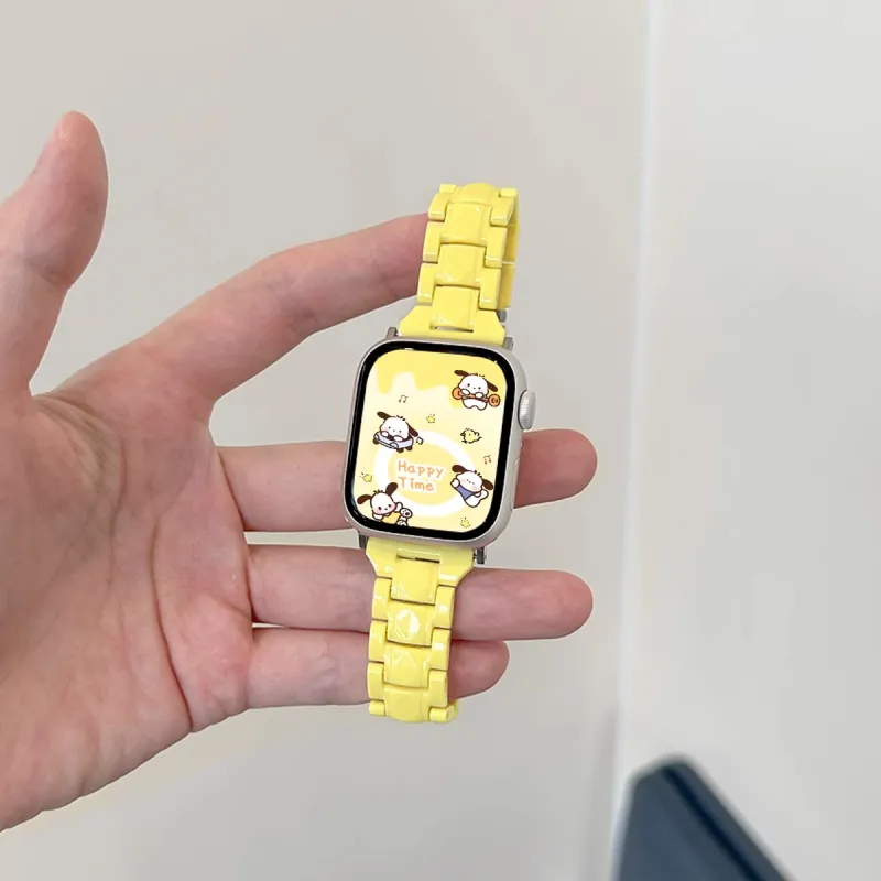 Yu Qing Compatible Apple Watch Series 9 Strap IWatch Apple S87SE Smart Watch Wristband Accessories 165mm Unisex-7