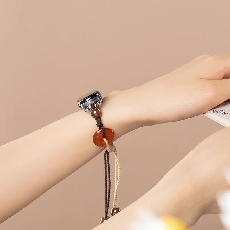 Yu Qing Compatibility Xiaomi Smart Band 9/8/7 All NFC Smart Wristband 3456 Watch Bands 130-180mm Unisex-5