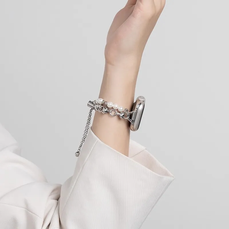 Yu Qing Apple Compatibility Watch Band Stainless Steel Material-2