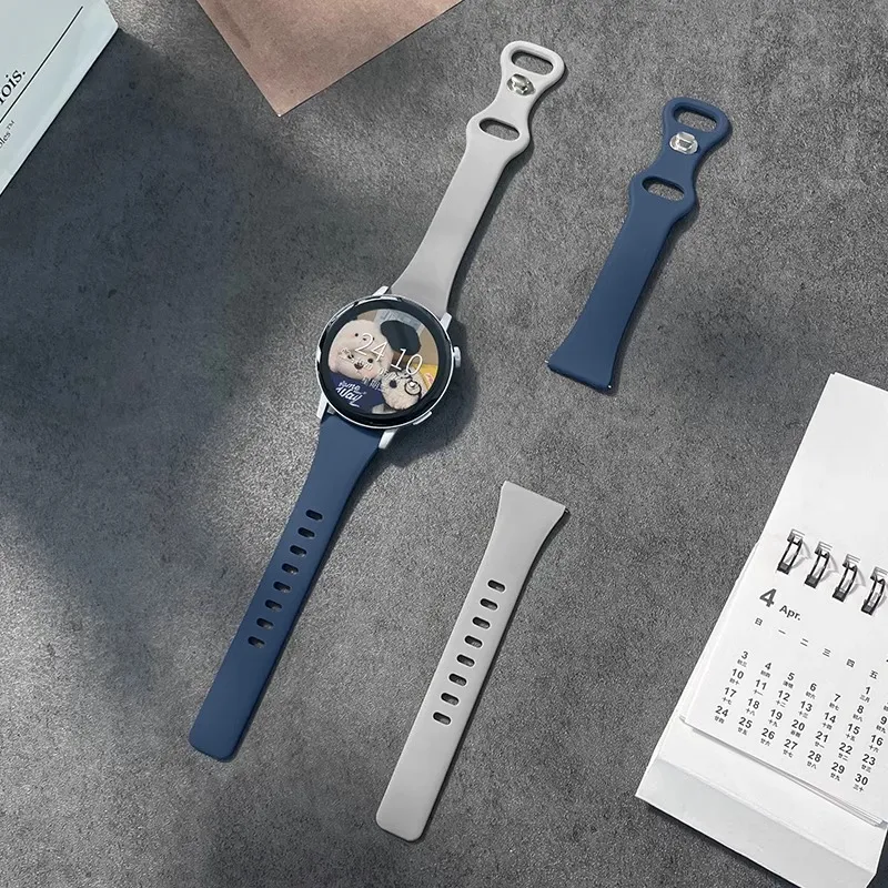 Yu Qing Watch Band Huawei Compatibility Silicone Material-14