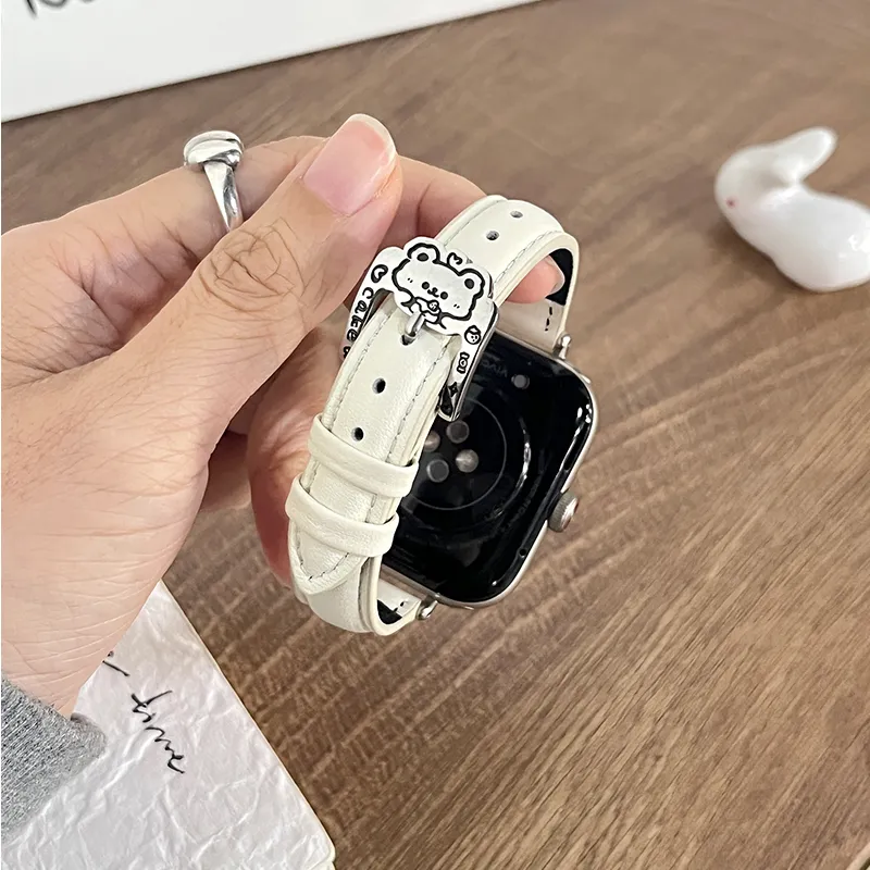 Yu Qing Watch Band Vivoiqoo Compatibility 12.5 21cm Leather-6