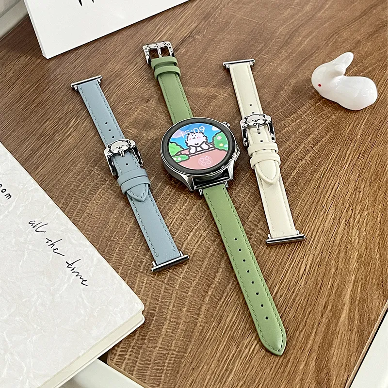 Yu Qing Watch Band OPPO OnePlus Compatibility 12.5 21cm Leather-2