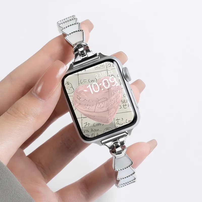 Yu Qing Apple Compatibility Watch Band Stainless Steel Material-3