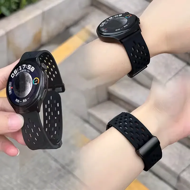 Yu Qing Huawei Compatibility Watch Band Silicone Material-2
