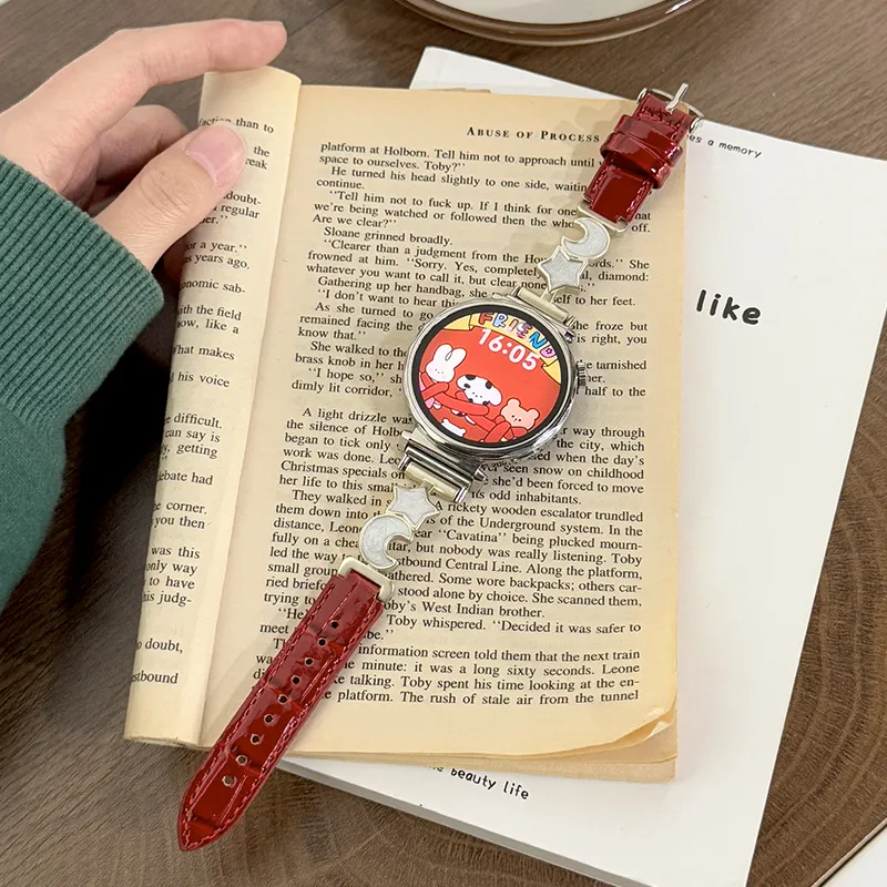 Yu Qing Stars Moon Collection Huawei Compatibility Watch Band 190mm Leather-9
