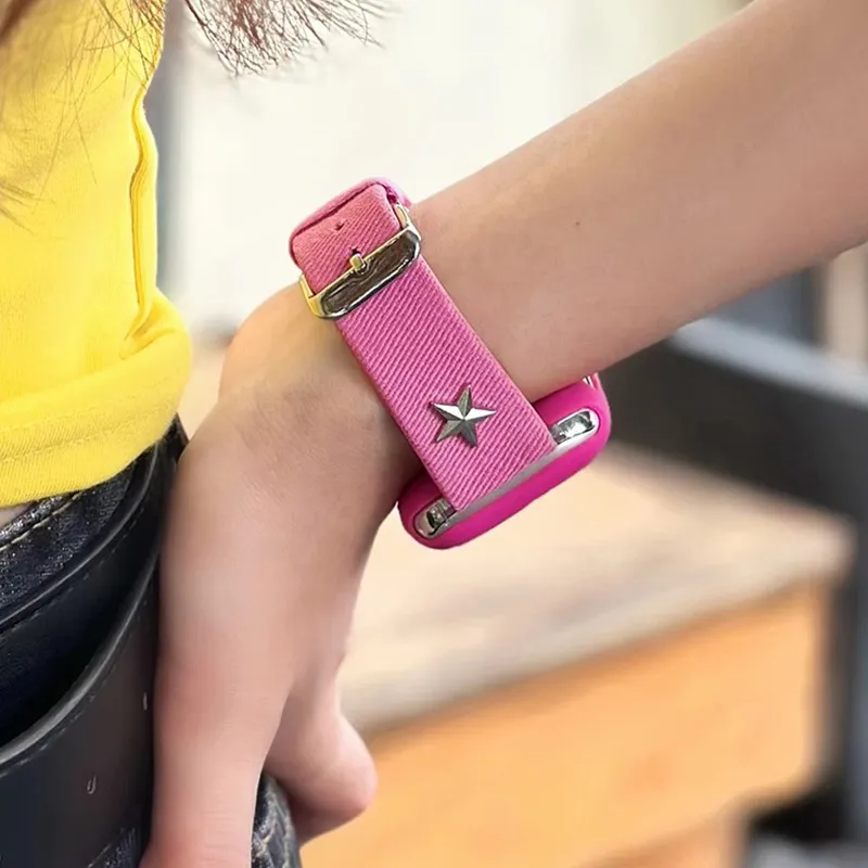 Yu Qing Apple Compatibility Watch Band Canvas Material-5