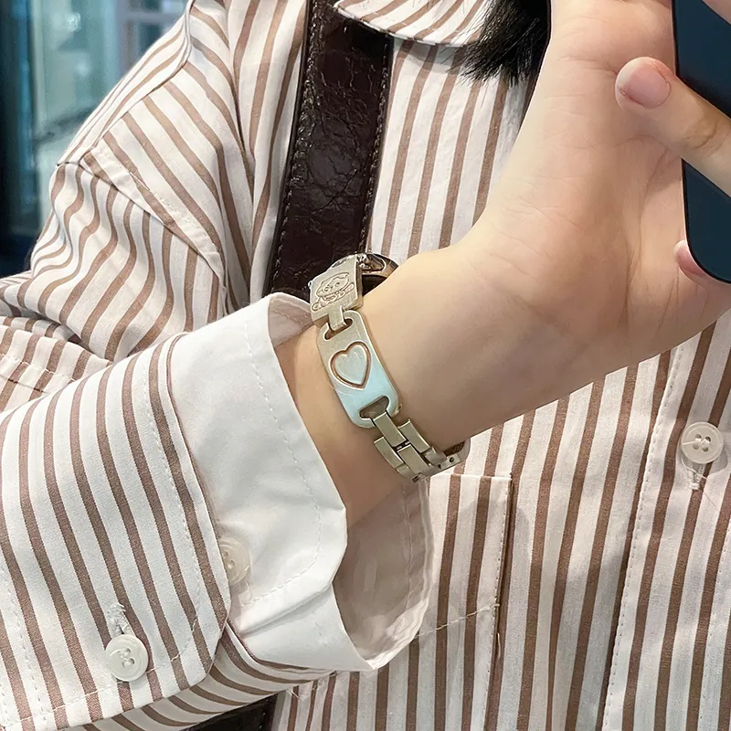 Yu Qing Xiaomi Compatibility Watch Band 12.5 21cm Metal-2