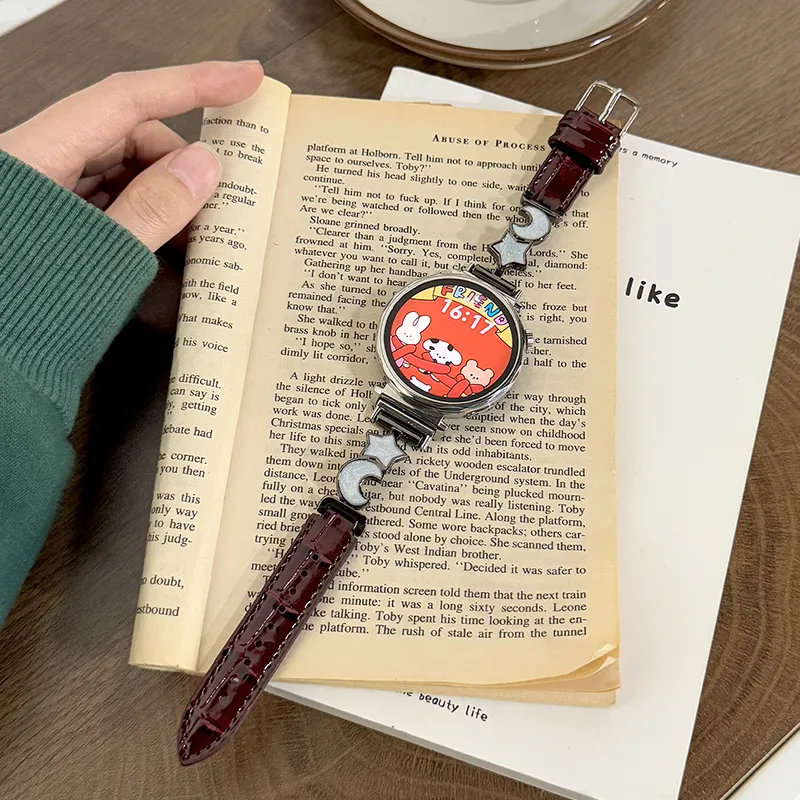 Yu Qing Stars Moon Collection Huawei Compatibility Watch Band 190mm Leather-3