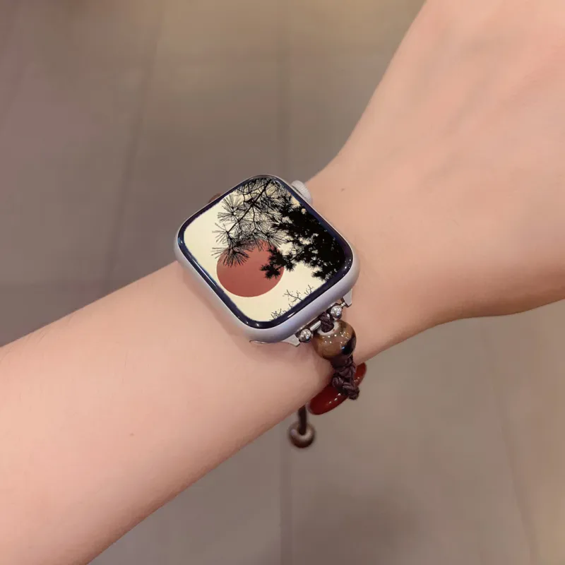 Yu Qing Apple Compatibility Watch Band Nylon Material-3
