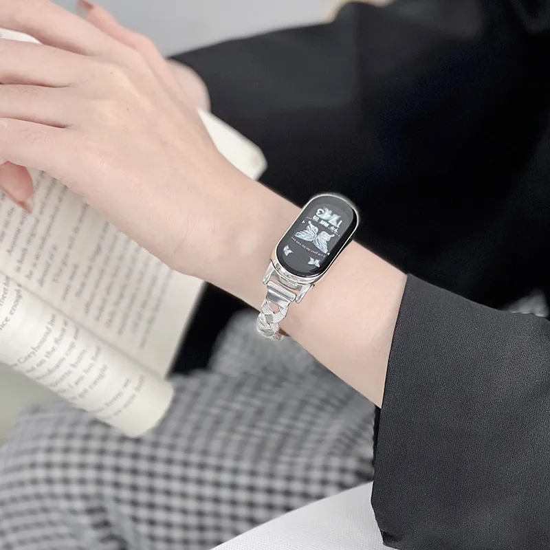 Yu Qing Compatibility Xiaomi Mi Band 9/8/7 All NFC Edition Bands Smart Wristbands Watch Bands 150mm Unisex-1