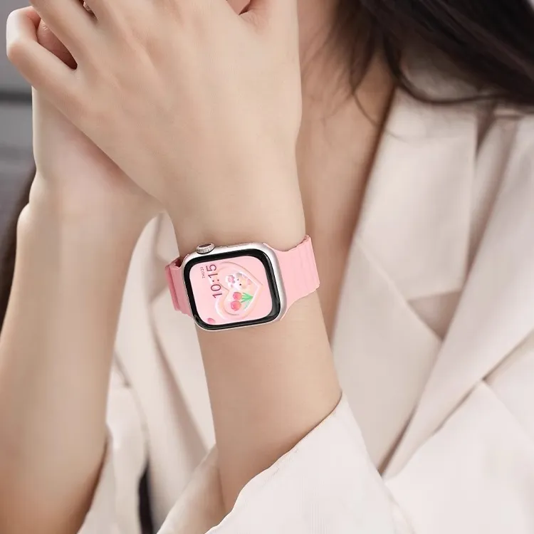 Yu Qing Apple Compatibility Watch Band Silicone Material-7