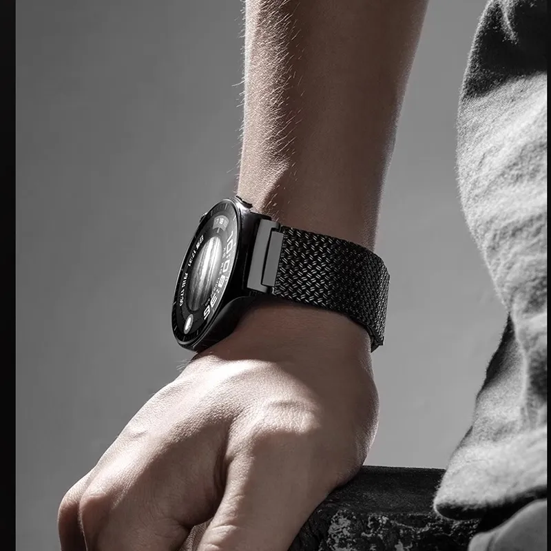Yu Qing Huawei Compatibility Watch Band Stainless Steel Material-4