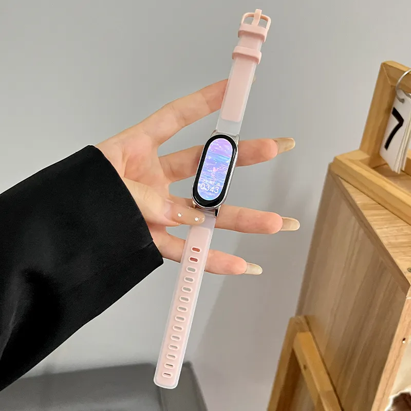 Yu Qing Watch Band Xiaomi Compatibility Silicone Material-1