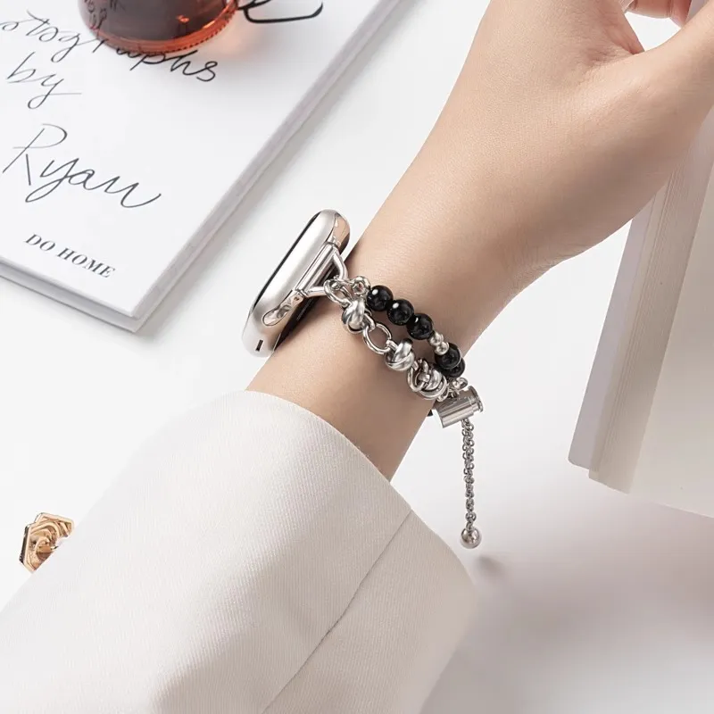 Yu Qing Apple Compatibility Watch Band Stainless Steel Material-6