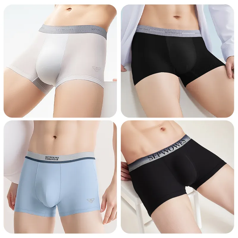 SEPTWOLVES Boxer Shorts Men's Gift Box Set+Shopping Bag-12