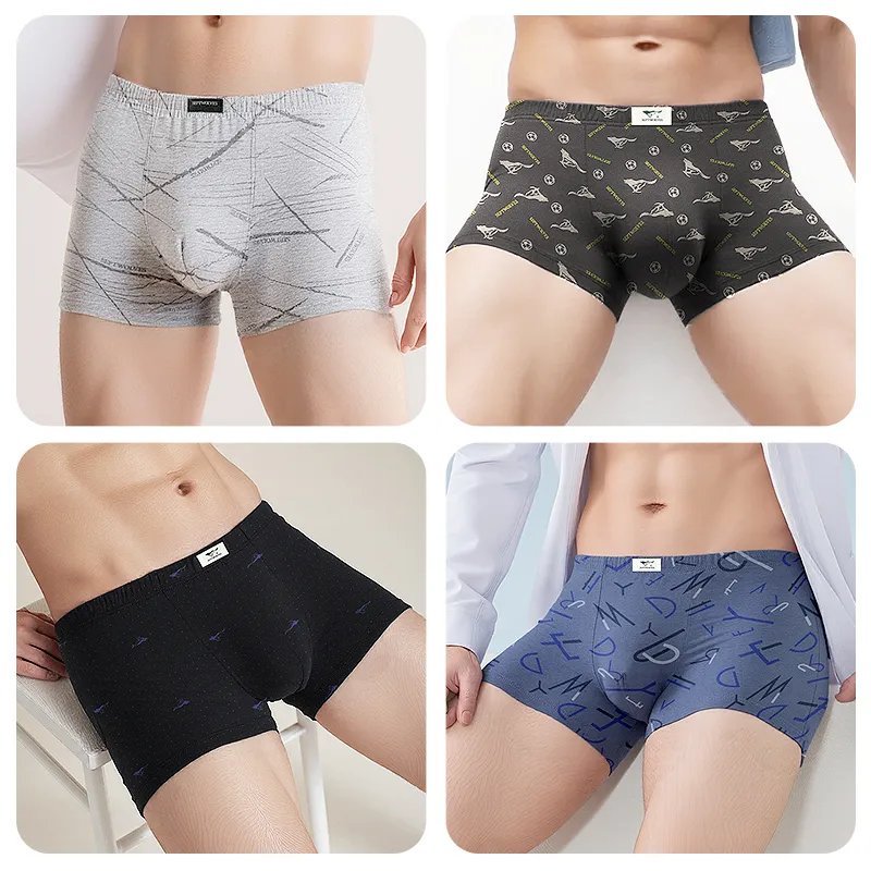 SEPTWOLVES Underwear Gift Box Men's 4 Pack+Shopping Bag-2