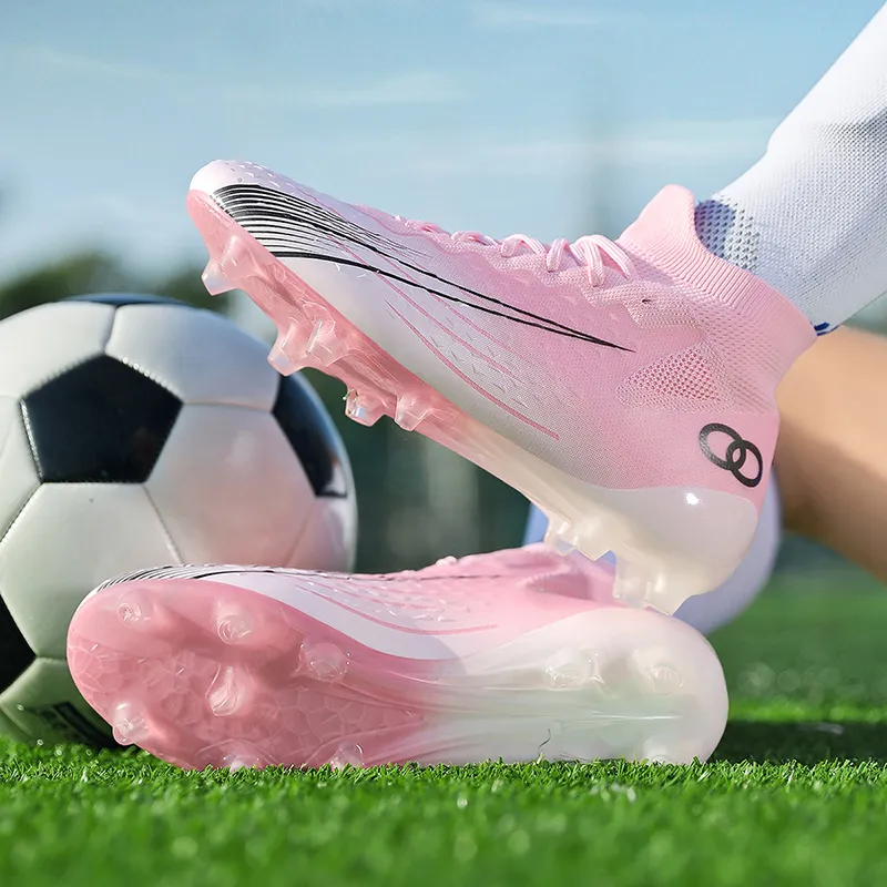 MEKY AG Rubber Short Studs Soft Ground Artificial Ground Natural Ground Slip-Resistant Coverage Soccer Shoes Unisex-7