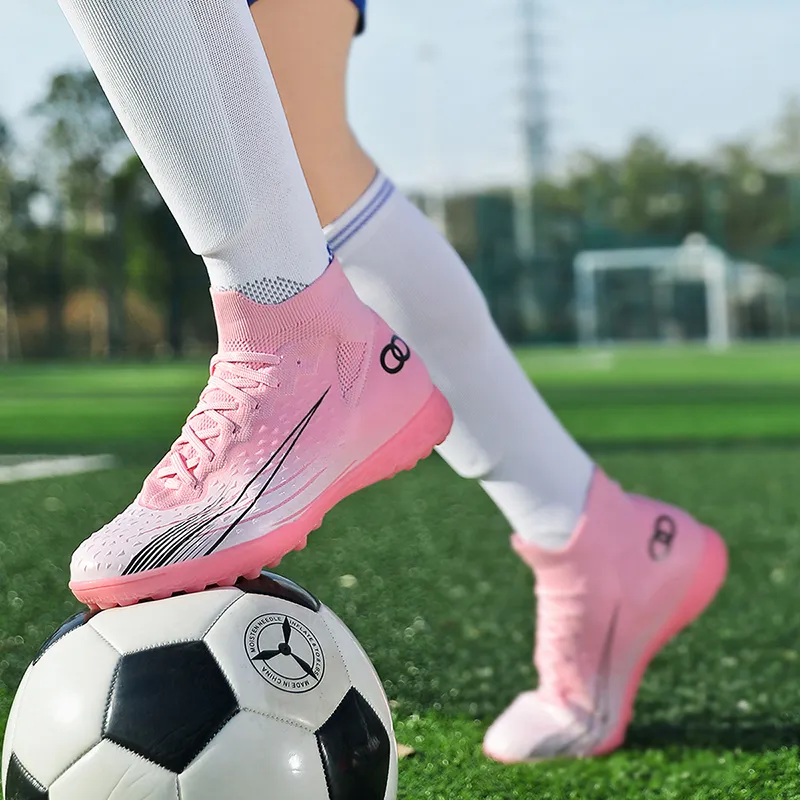 MEKY TF Rubber Broken Studs Artificial Ground Natural Ground Slip-Resistant Coverage Soccer Shoes Unisex-5