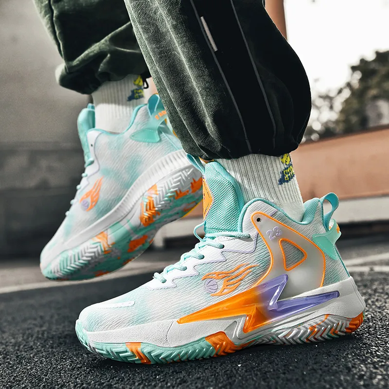MEKY Cushioning Rebound Height Increasing Abrasion Resistant Breathable Slip Resistant Low Top Basketball Shoes Unisex-11