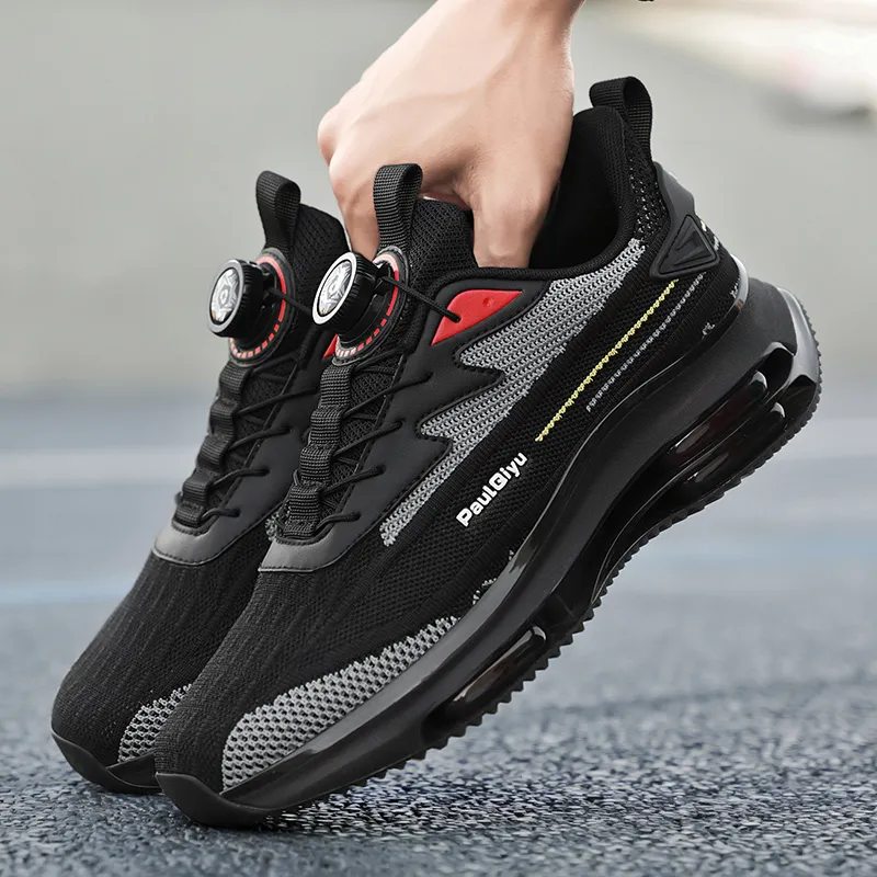 MEKY Cushioning Breathable Height Increasing Low Top Casual Training Sprint Running Shoes Men's-17