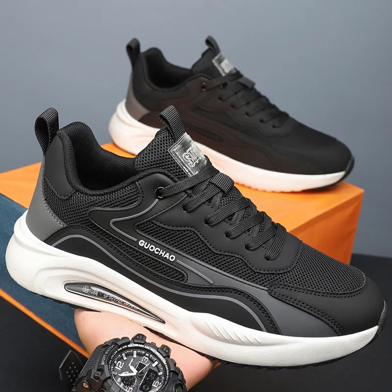 MEKY Abrasion Resistant Breathable Slip Resistant Low Top Running Shoes Men's-9