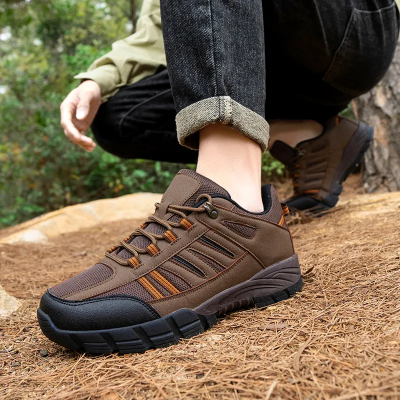 MEKY Slip Resistant, Abrasion Resistant, Breathable Low Top Outdoor Shoes Men's-17