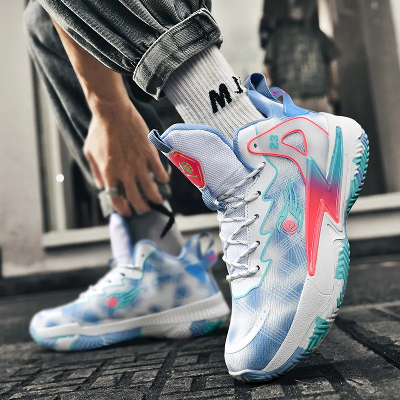 MEKY Cushioning Rebound Height Increasing Abrasion Resistant Breathable Slip Resistant Low Top Basketball Shoes Unisex-15