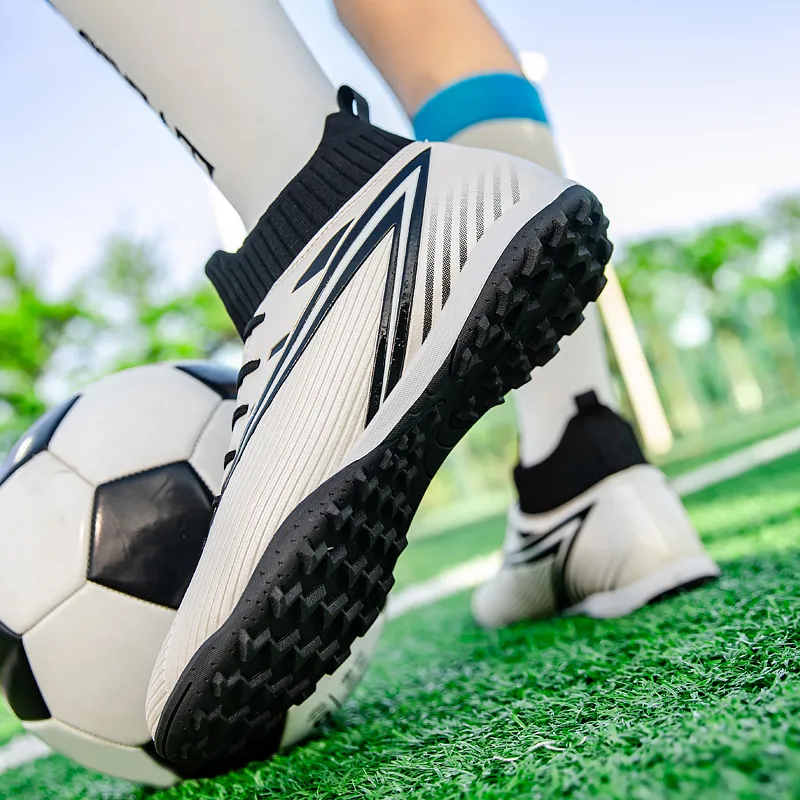 MEKY TF Turf Soft Ground, Artificial Ground, Natural Ground Breathable Coverage Impact Resistant Soccer Shoes Men's-10
