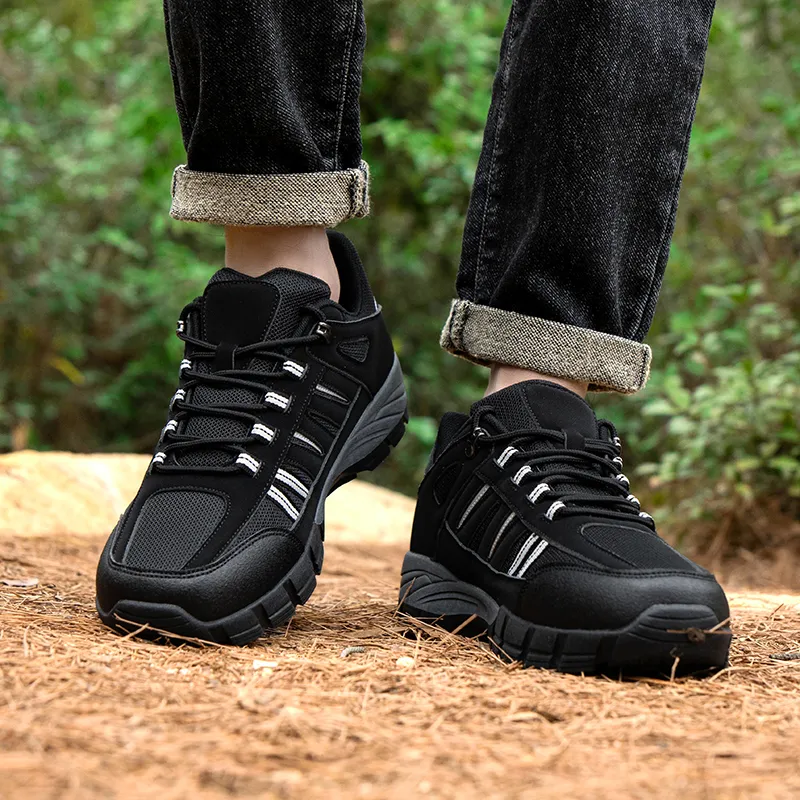 MEKY Slip Resistant, Abrasion Resistant, Breathable Low Top Outdoor Shoes Men's-4