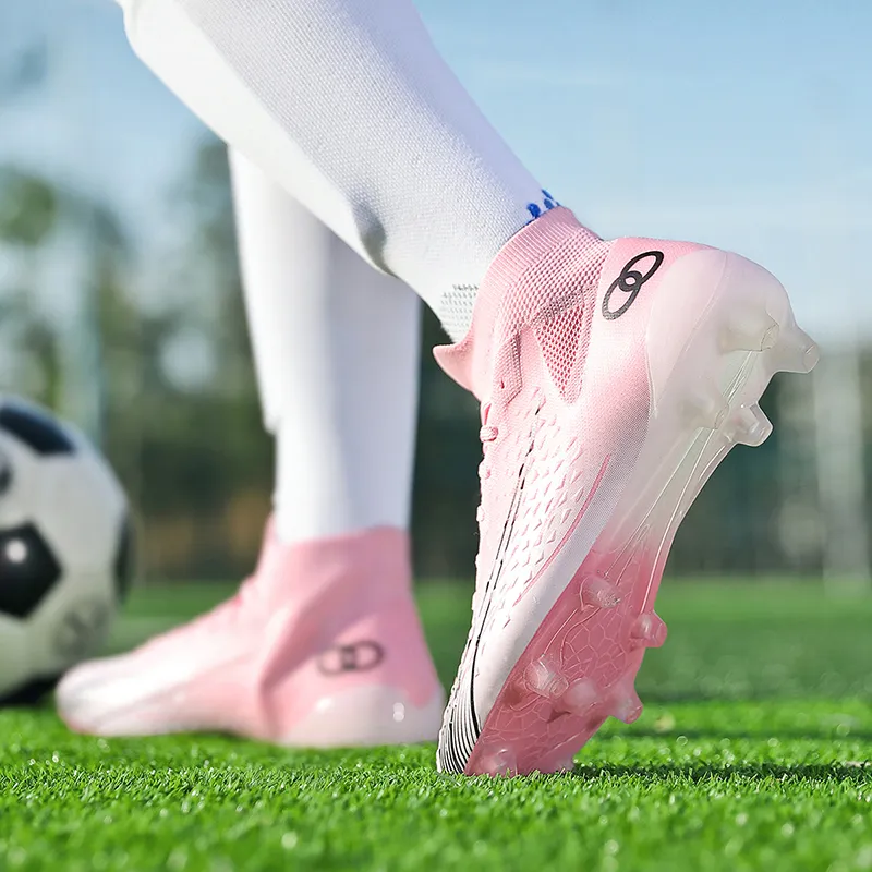 MEKY AG Rubber Short Studs Soft Ground Artificial Ground Natural Ground Slip-Resistant Coverage Soccer Shoes Unisex-8