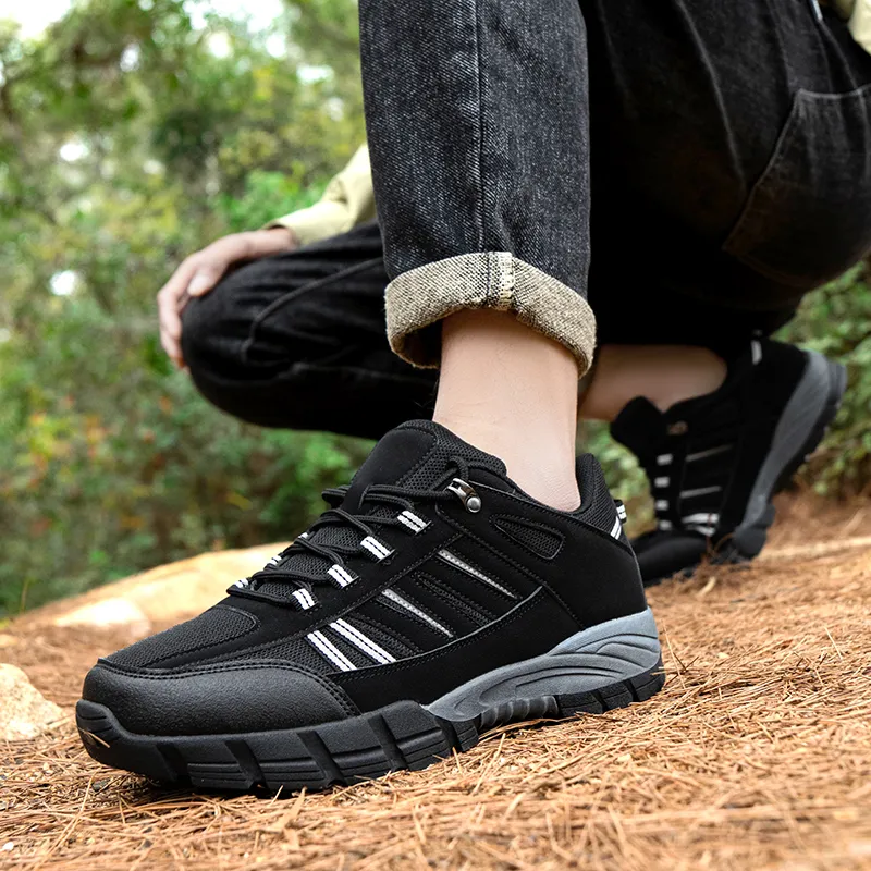 MEKY Slip Resistant, Abrasion Resistant, Breathable Low Top Outdoor Shoes Men's-5