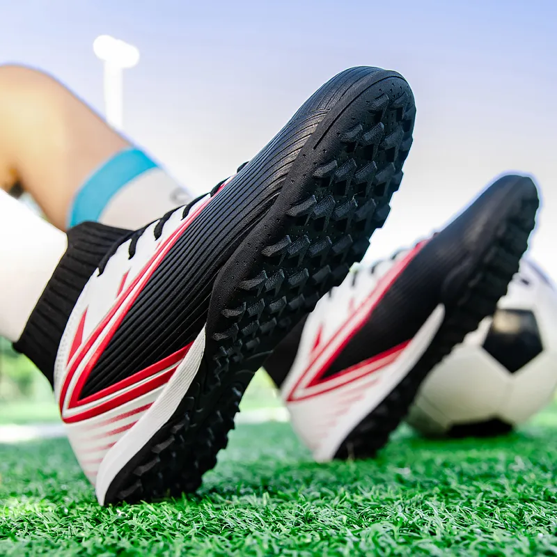 MEKY TF Turf Soft Ground, Artificial Ground, Natural Ground Breathable Coverage Impact Resistant Soccer Shoes Men's-6