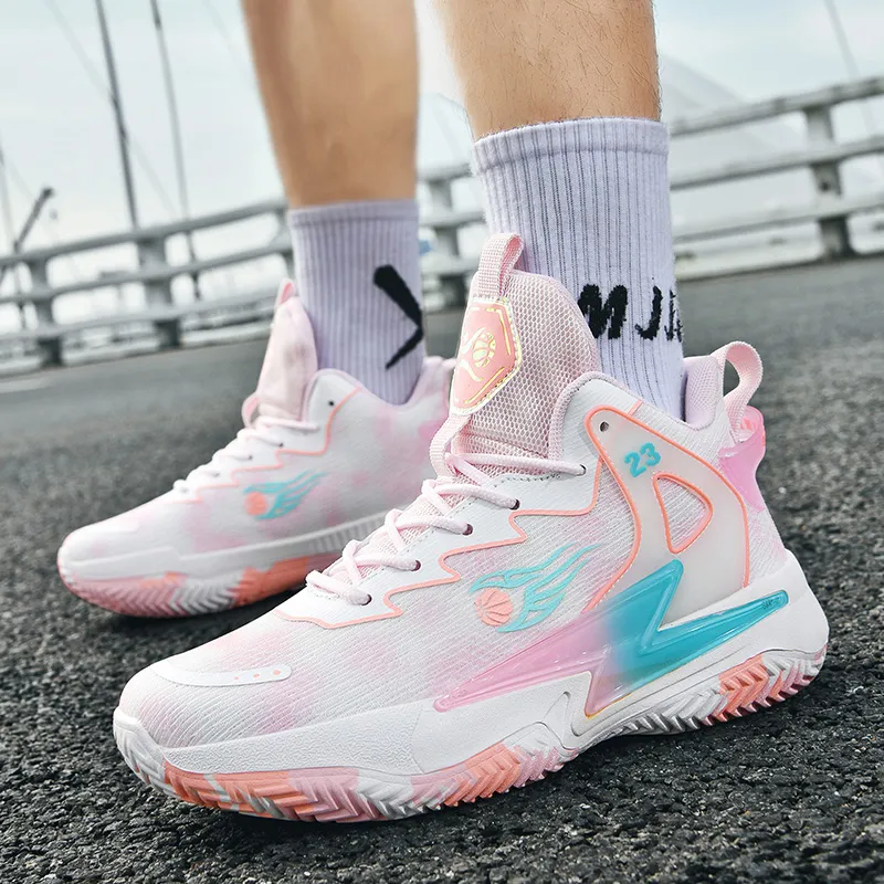 MEKY Cushioning Rebound Height Increasing Abrasion Resistant Breathable Slip Resistant Low Top Basketball Shoes Unisex-3